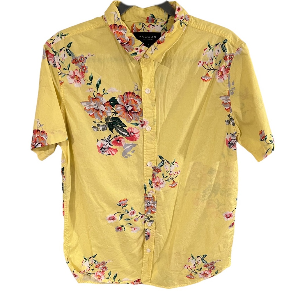 **LIKE NEW** PacSun Floral Button-Down M
